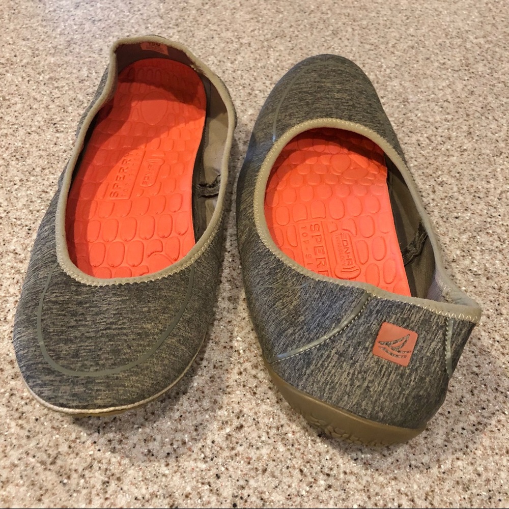 Sperry SON-R Water Shoe EUC Flats • Brown Ballet